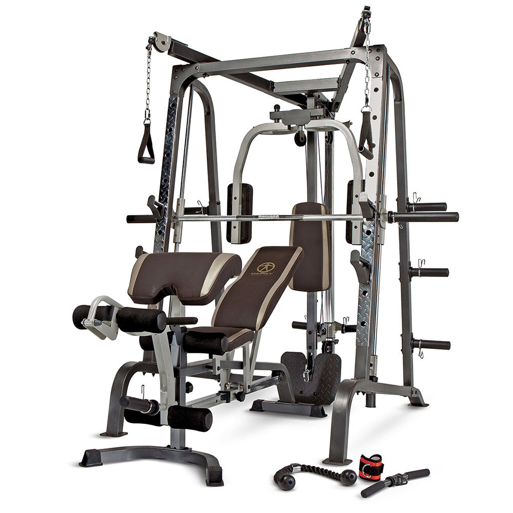 Combo Marcy Smith Machine Cage System with Bench MD 9010G