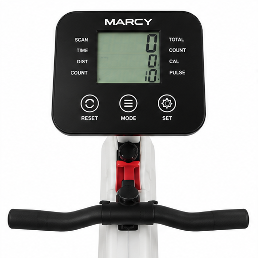 Marcy Foldable Magnetic Rowing Machine NS-RE6025LT, Grey/White