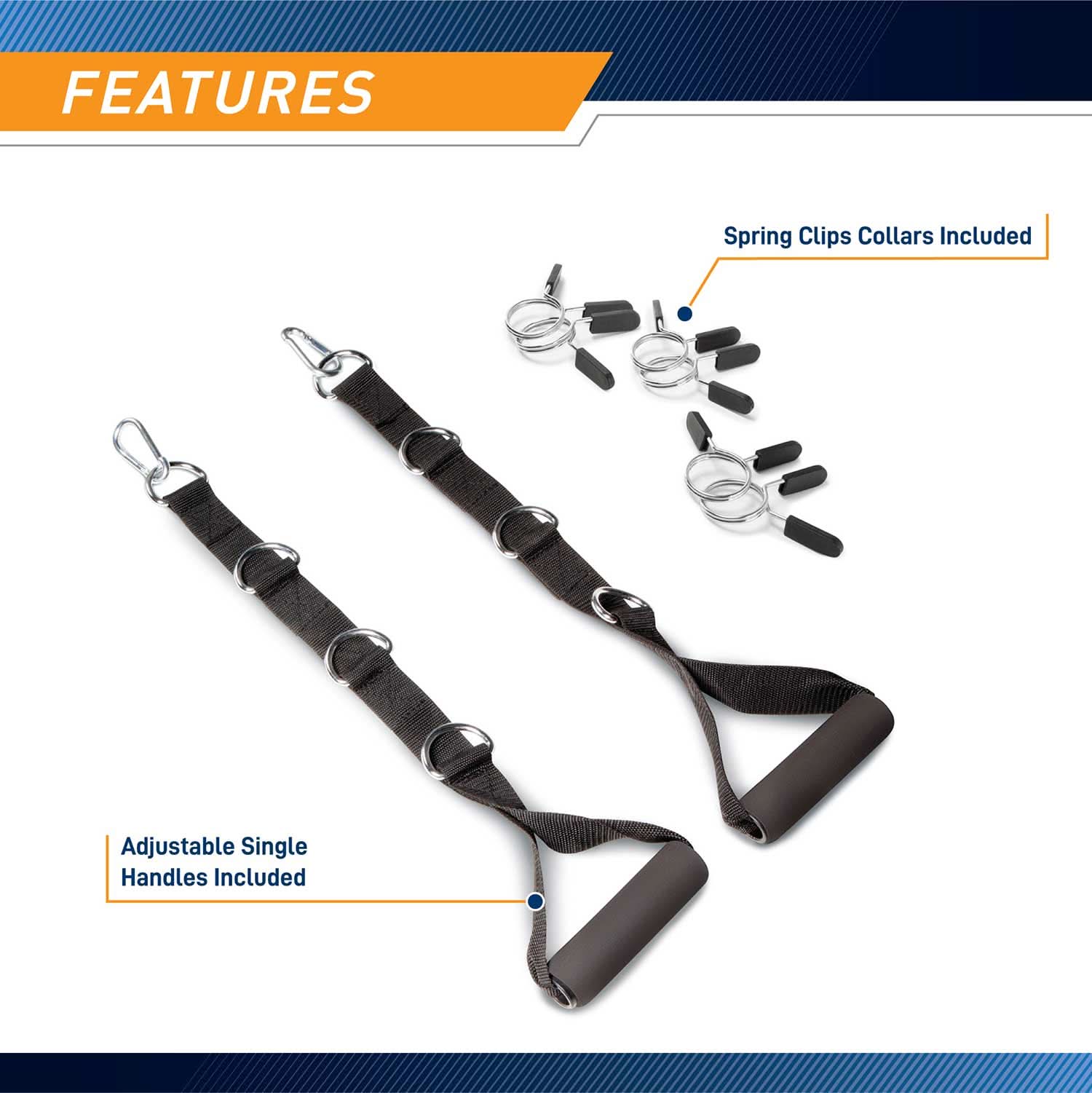 Marcy SM-4903 Pro Smith Machine – Home Gym Cage Training System with Adjustable Bench