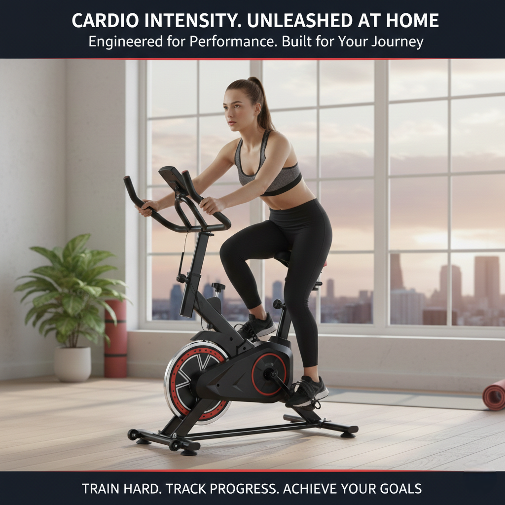 Marshal Dynamic Magnetic Spin Bike for Total Fitness