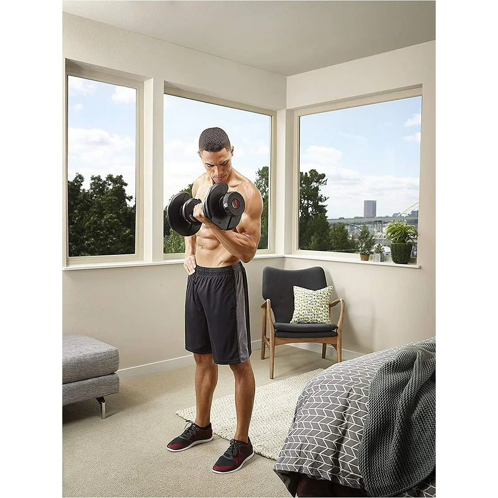 Bowflex SelecTech 1090I Adjustable Dumbbell, 4Kg to 41Kg