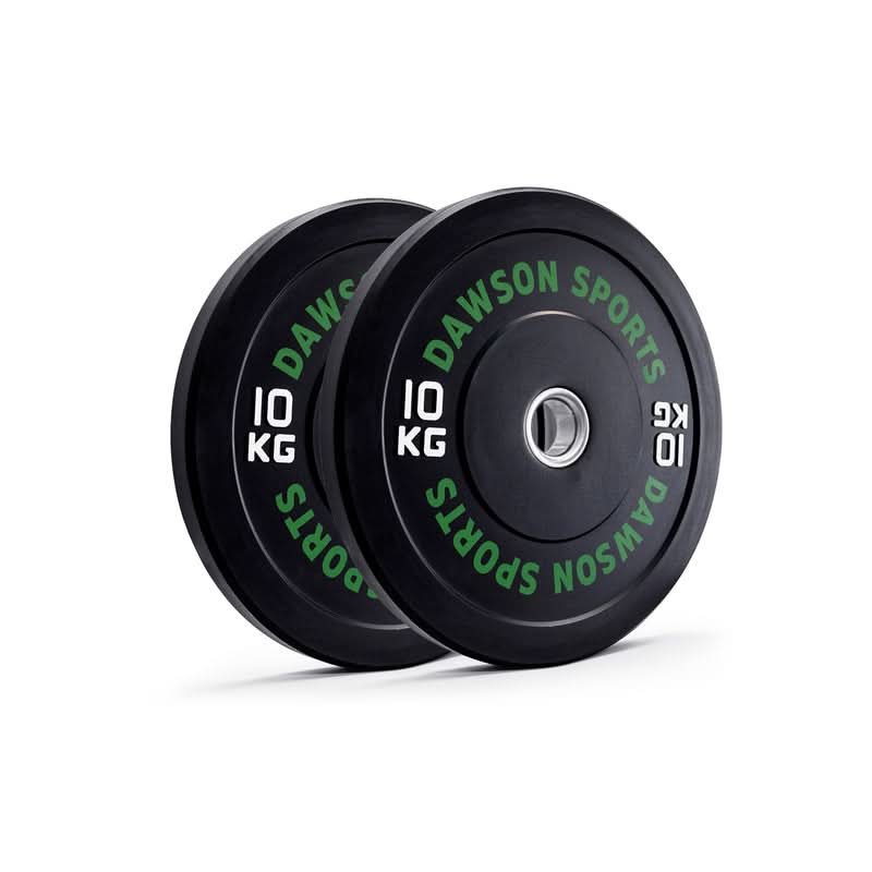 DS Rubber Bumper Plates (w/ upturned ring) - 10kg