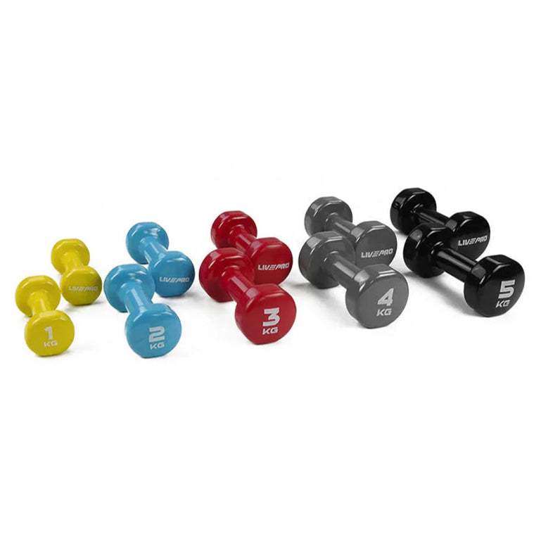 Livepro, Colored Studio Dumbbell, Lp8076,
