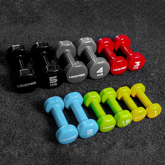 Livepro, Colored Studio Dumbbell, Lp8076,