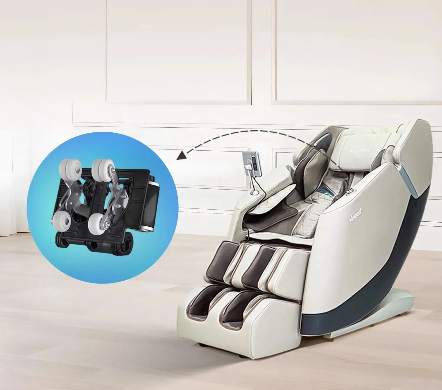 Nourest Vega SL-Track 3D Full Body Massage Chair