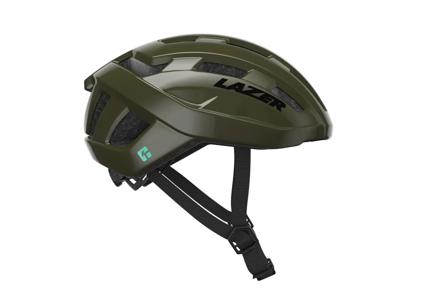 Lazer Tempo KinetiCore Helmet – Lightweight Everyday Cycling Helmet Pine Green Uni