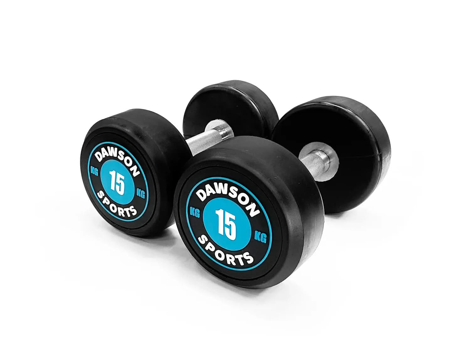 DS Power-100 Rubber Dumbbells 15 KG
