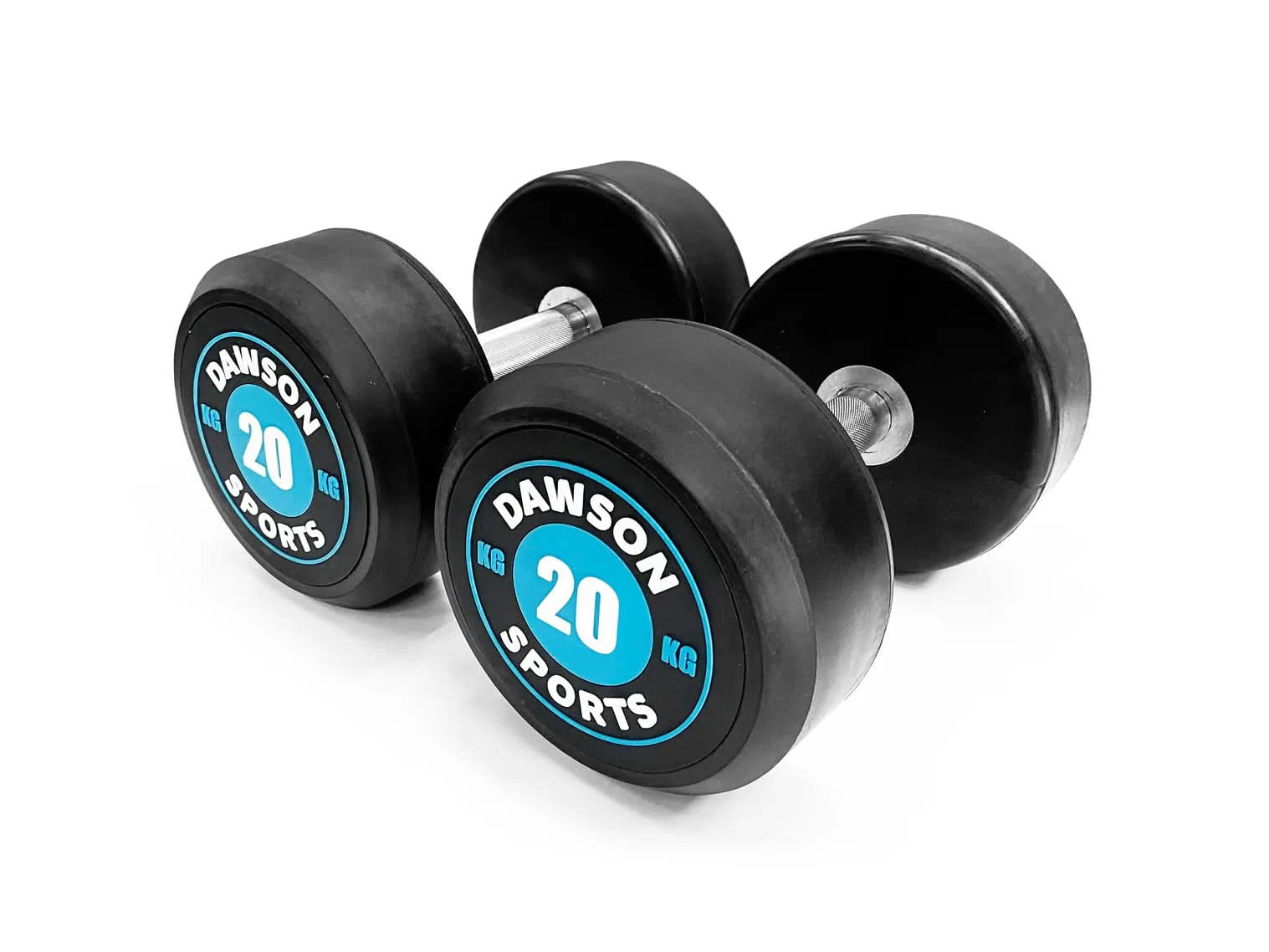 DS Power-100 Rubber Dumbbells 20 KG