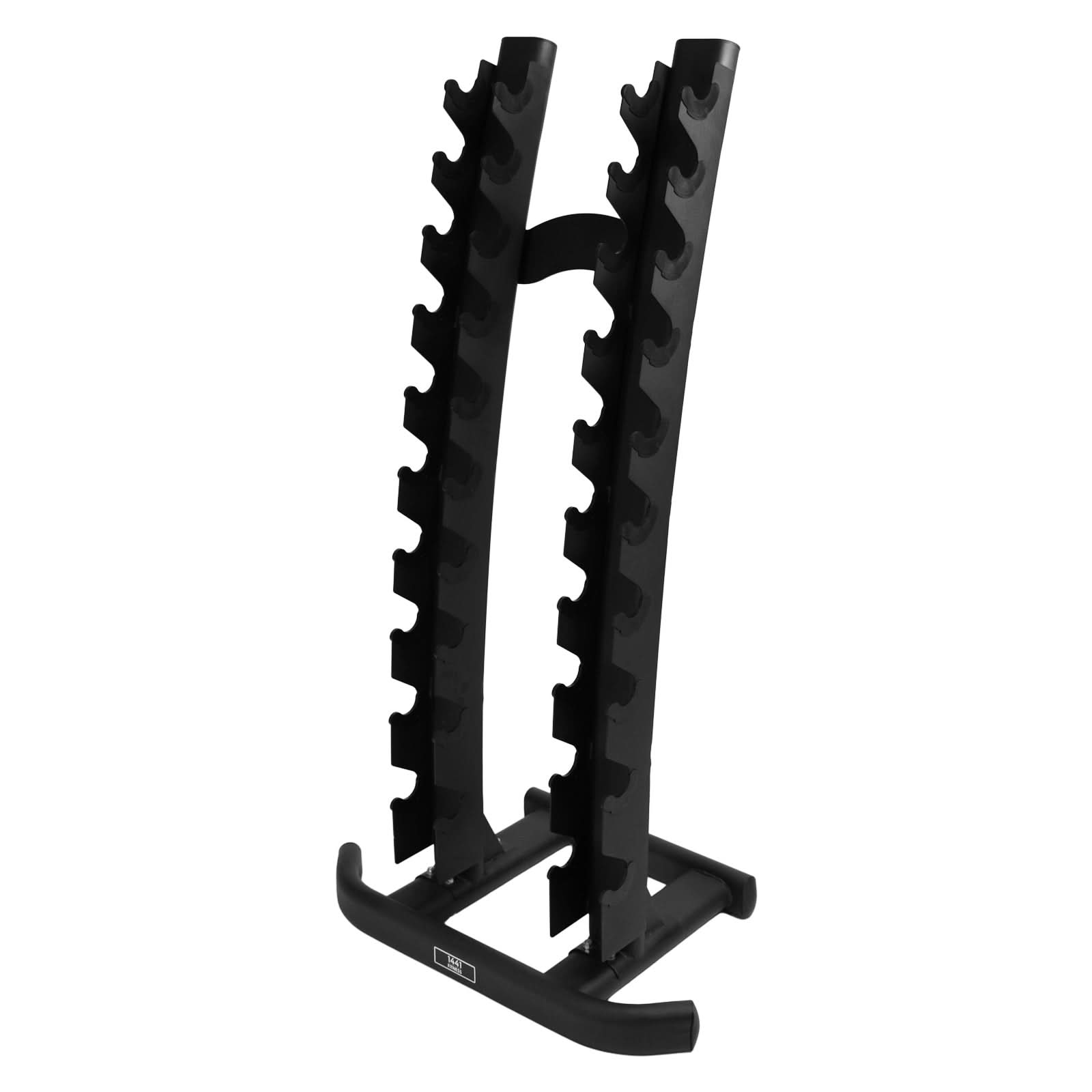 1441 Fitness Premium 10 Pair Vertical Dumbbell Rack