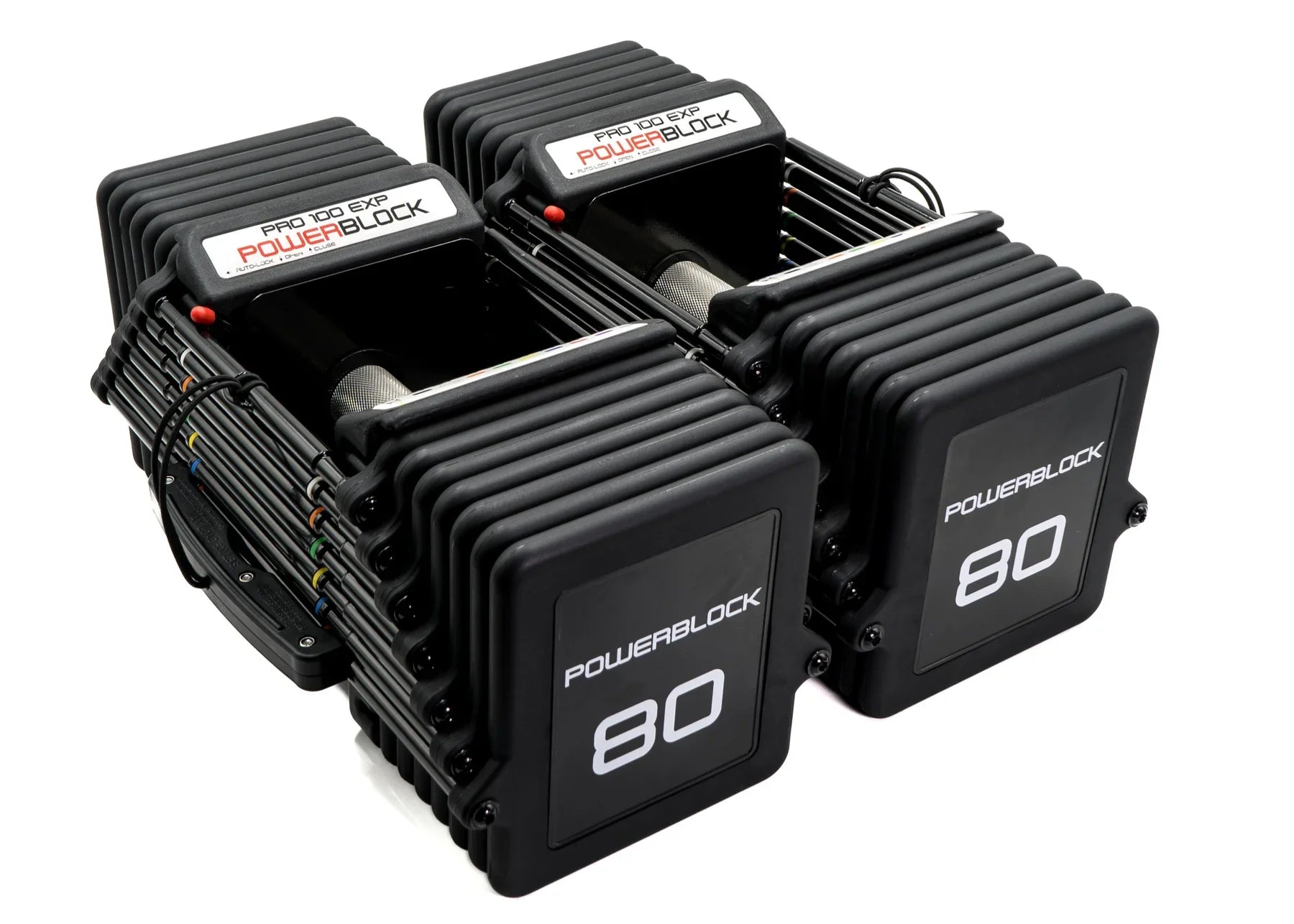 PowerBlock Pro 100 EXP (Expandable) - Sold as Pair 2-36kg (5-80lb)