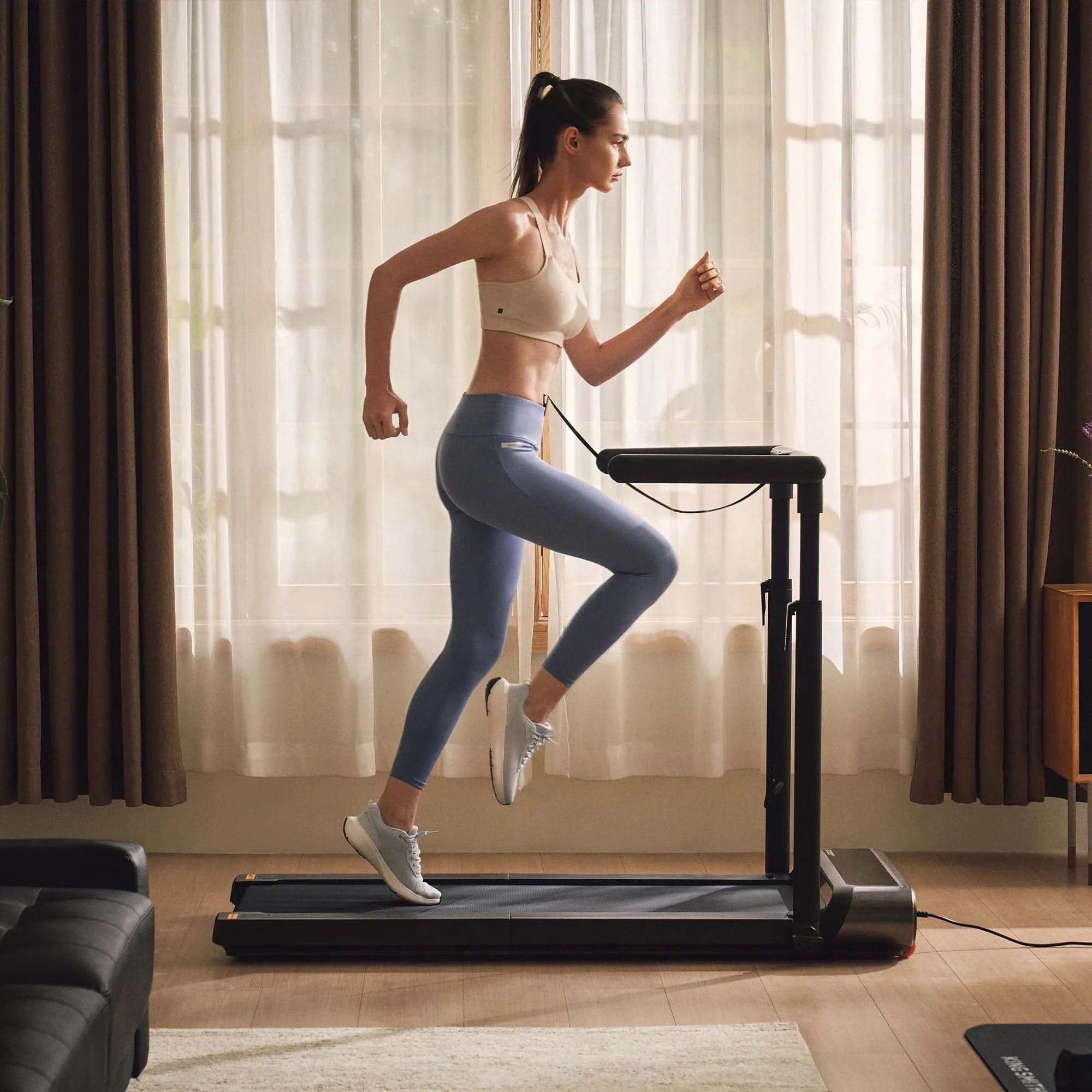 Kingsmith R3 Hybrid+ WalkingPad With Handles Foldable Treadmill