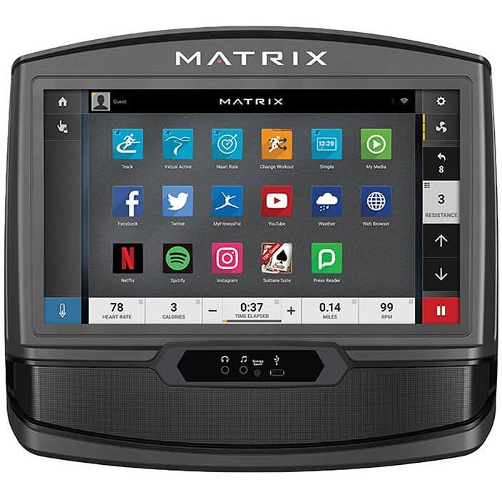 Matrix R50 Recumbent Bike with XIR Console