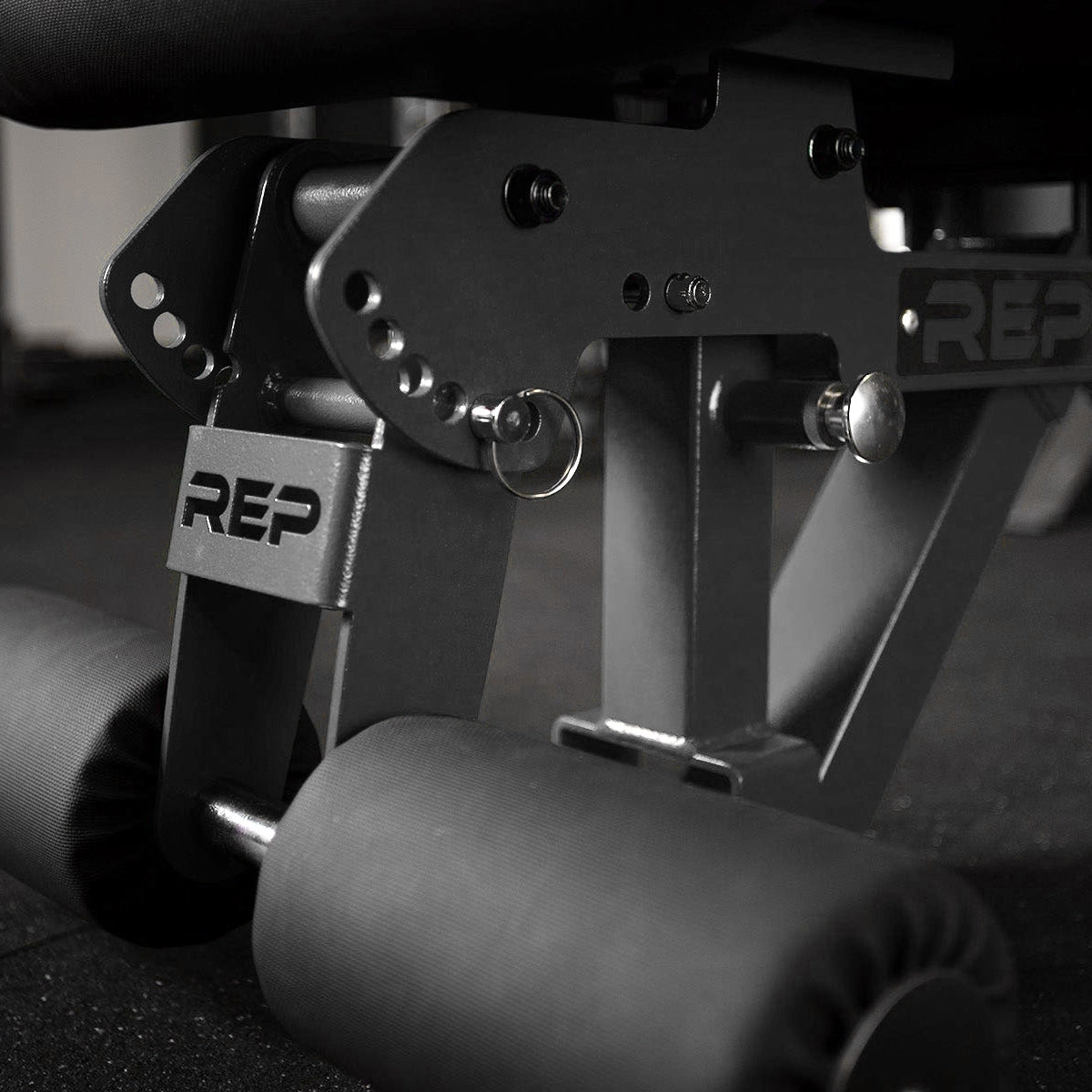 REP Fitness AB-3000 2.0 FID Adjustable Weight Bench, Metallic Black