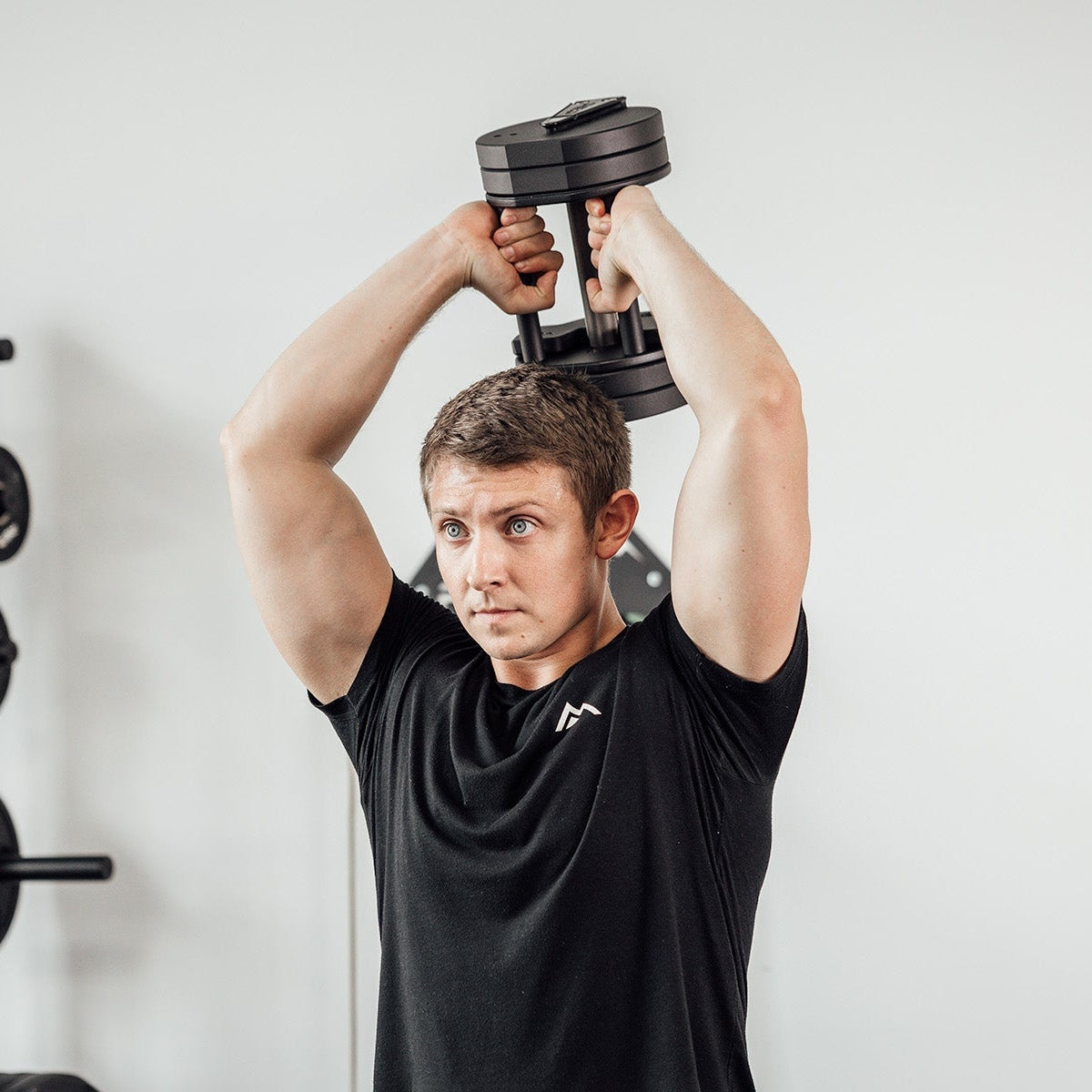 REP Fitness Adjustable Dumbbell Stand with QuickDraw Adjustable Dumbbells - Pair