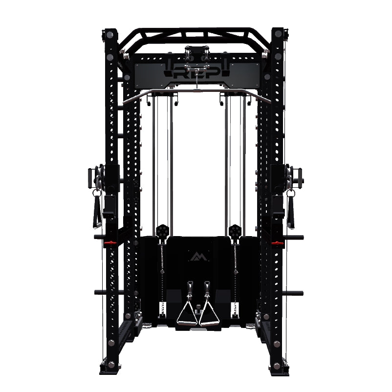 REP Fitness Ares 2.0 Functional Trainer - Metallic Black | 6-Post PR-5000 System