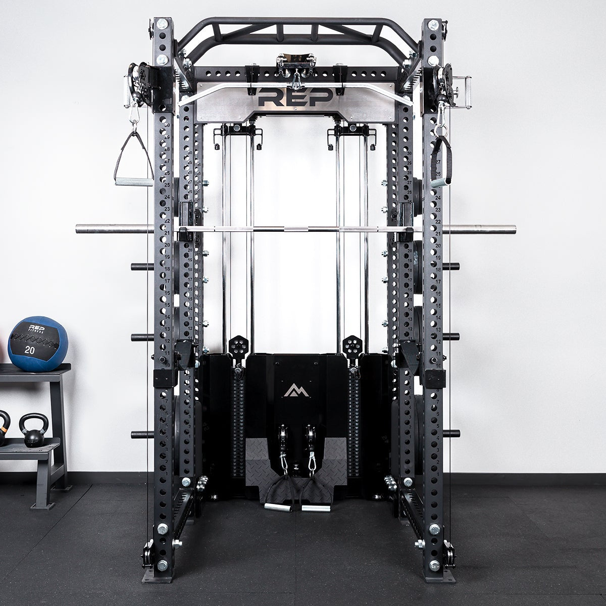 REP Fitness Ares 2.0 Functional Trainer - Metallic Black | 6-Post PR-5000 System