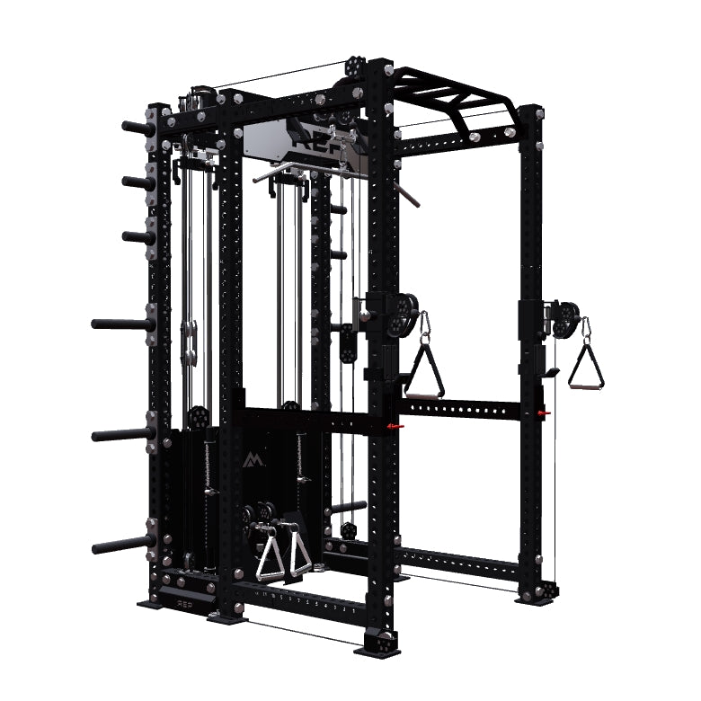 REP Fitness Ares 2.0 Functional Trainer - Metallic Black | 6-Post PR-5000 System