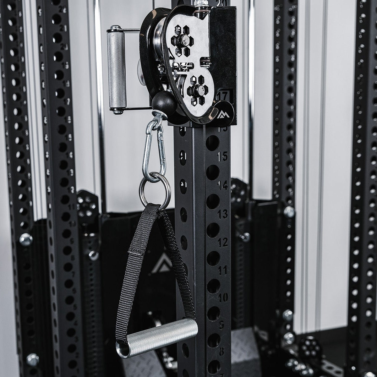 REP Fitness Compact Ares 2.0 Functional Trainer - Metallic Black | 93" Height, 4-Post