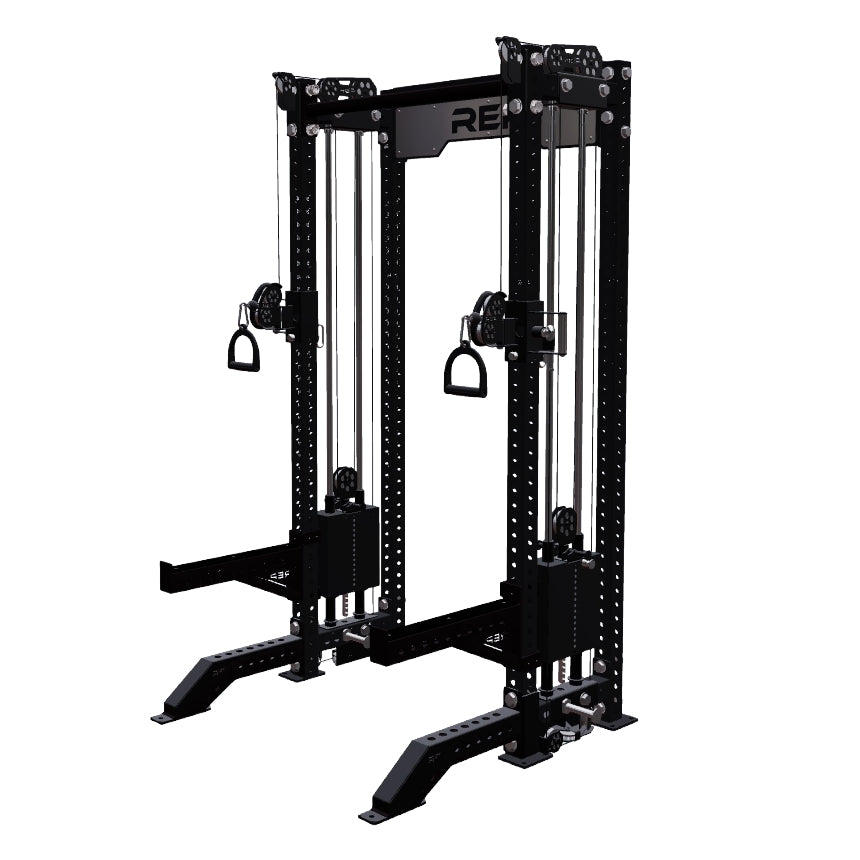 REP Fitness Compact Athena Functional Trainer - Metallic Black | 93" Height, 4-Post