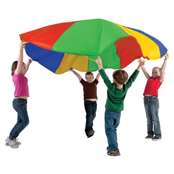DS Rainbow Parachute - 8m diameter (24 handles)