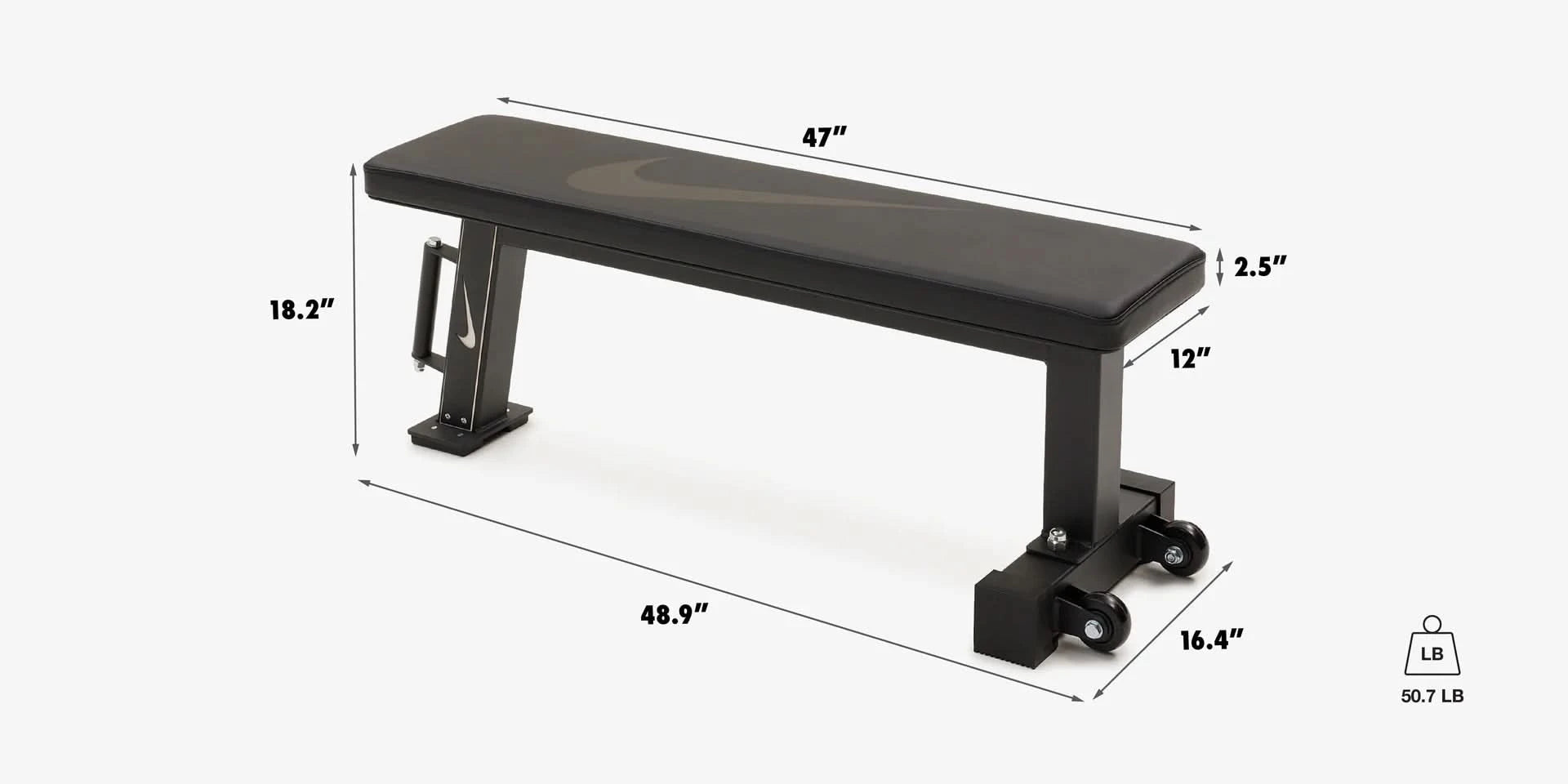 Nike Rolling Weight Bench