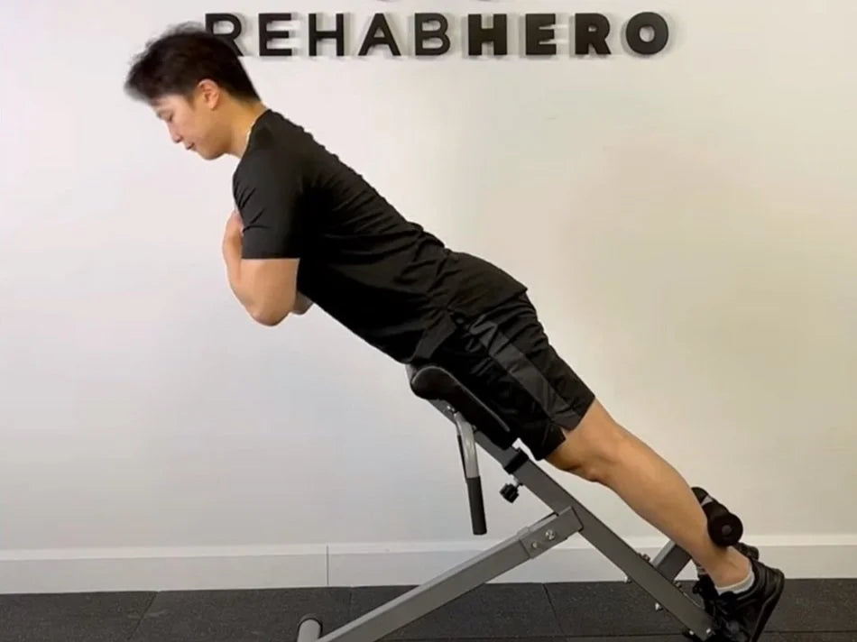 York Fitness Hyper Extension Bench, Roman Chair