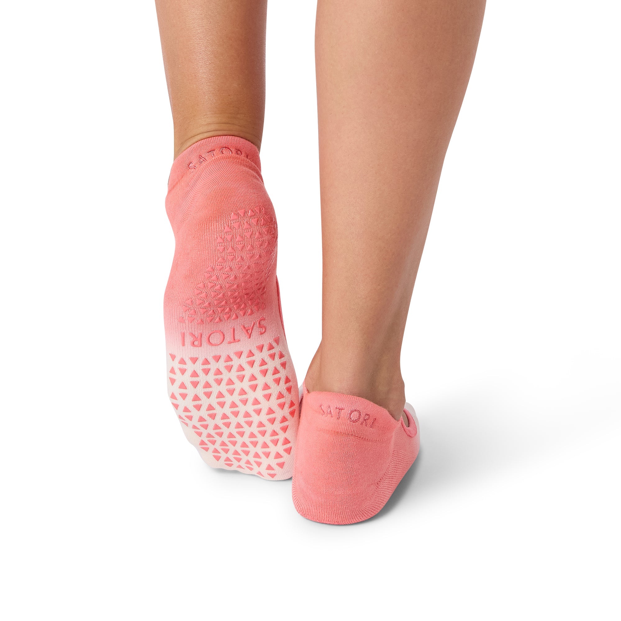 Satori Grip Aya Coral Ombre Pilate Socks