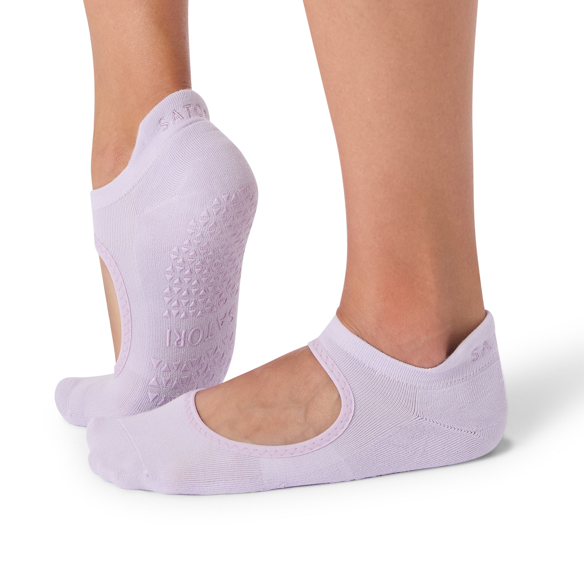 Satori Grip Aya Wisteria Pilate Socks