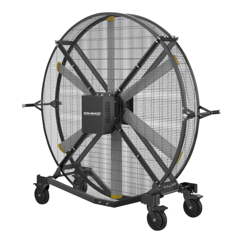 Sparnod Fitness Standing Mobile Fan, SF-007