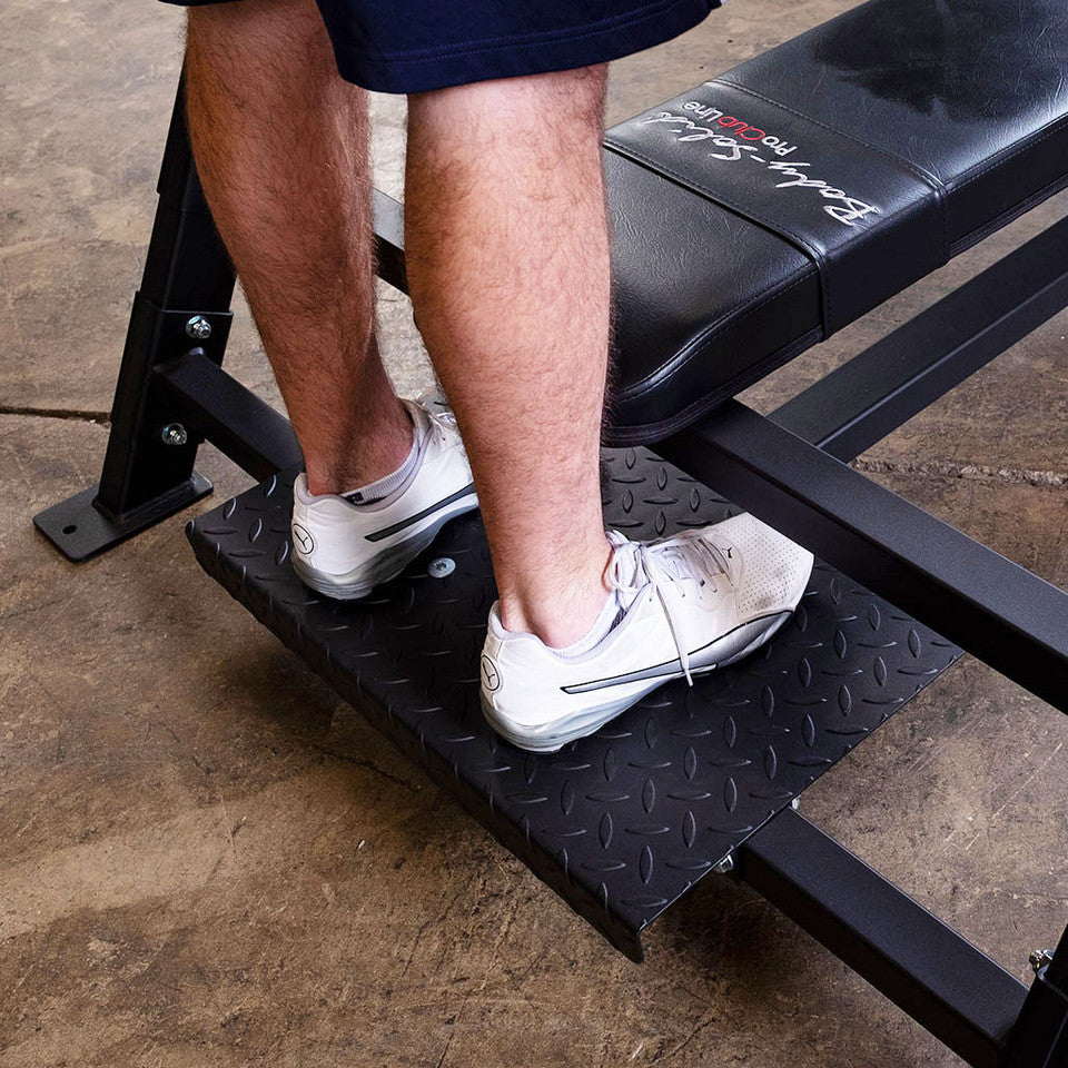 Body Solid SOFB250 Flat Olympic Bench – Commercial Chest Press Station