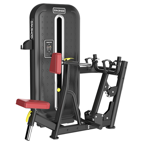 Sparnod Fitness SOL-007 Tricep Press Machine – Commercial Bicep/Tricep Curl Station, Heavy-Duty Weight Machine