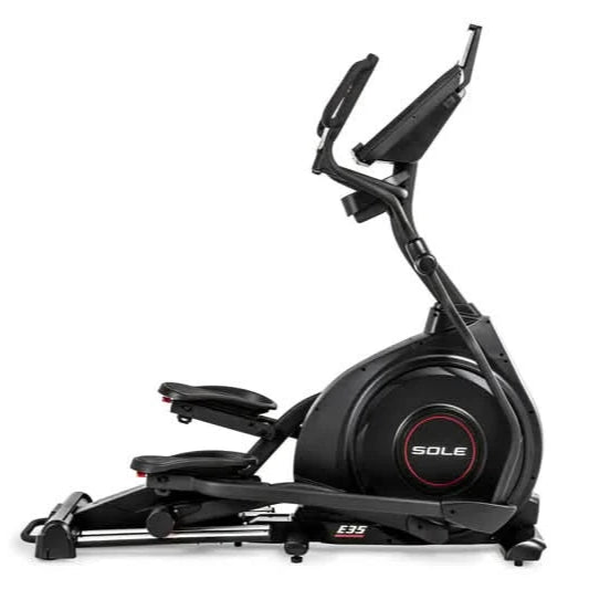 Sole Fitness E35 Elliptical Trainer – Touchscreen WiFi Cardio Machine