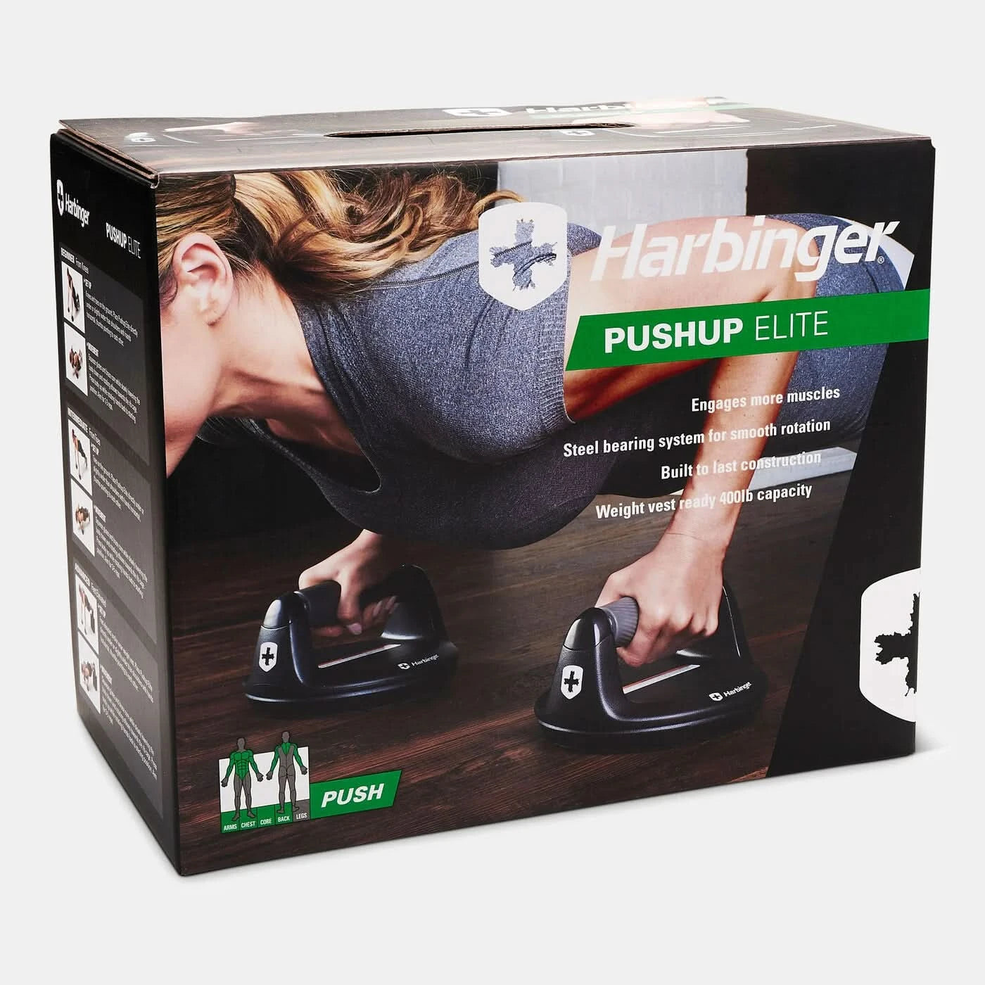 Harbinger Push Up Pro – Black