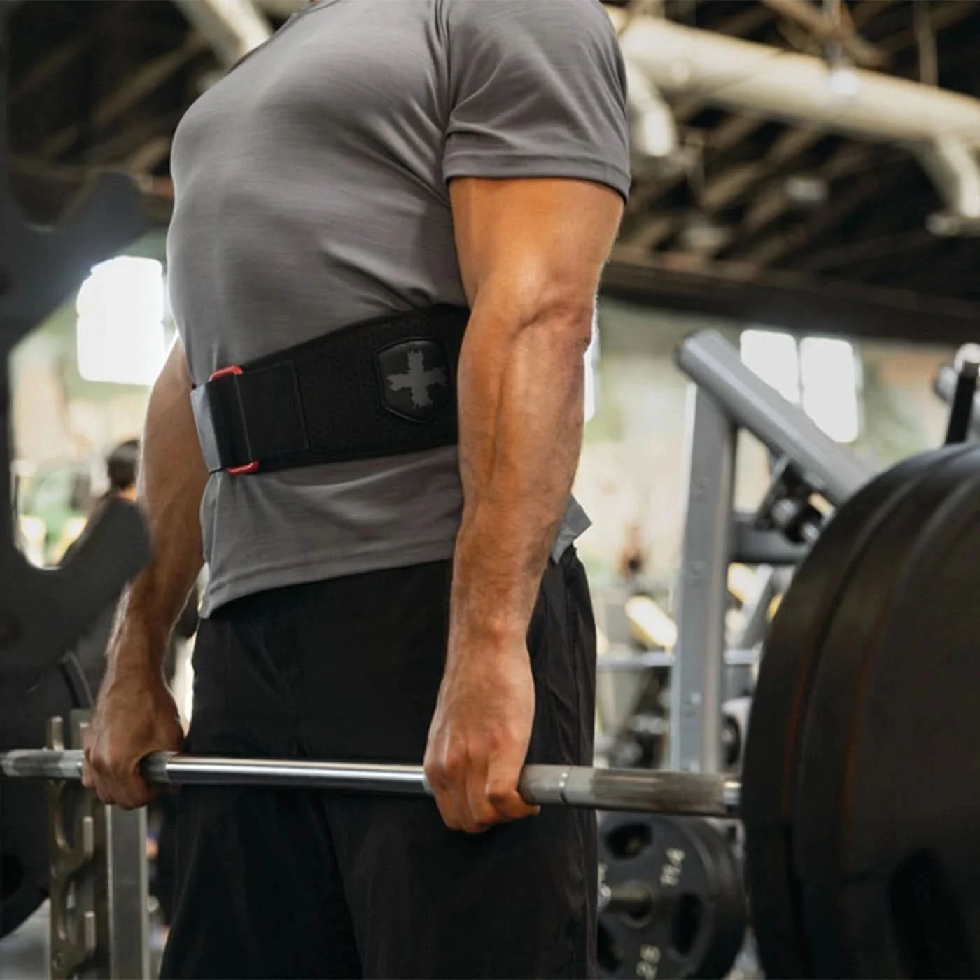 Harbinger HexCore Belt for Men – Red | Breathable Weightlifting Belt
