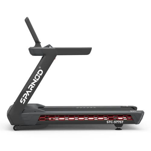 Sparnod Fitness STC-5775 (5.5 HP Ac Motor) Automatic Motorized Walking and Running Treadmill for Commercial and Home Use