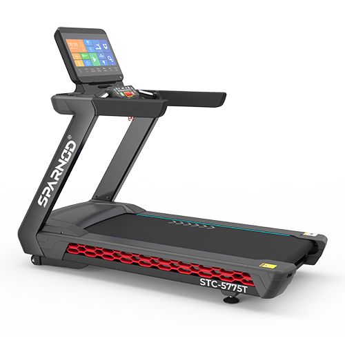 Sparnod Fitness STC-5775 (5.5 HP Ac Motor) Automatic Motorized Walking and Running Treadmill for Commercial and Home Use