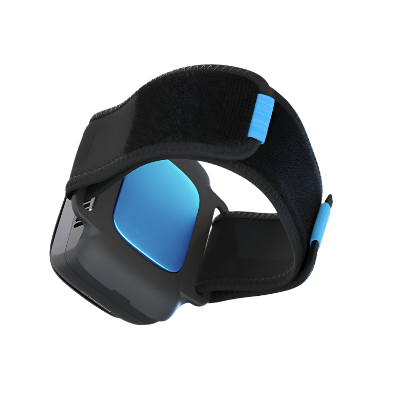 Therabody RecoveryTherm Cube Instant Heat, Cold & Contrast Therapy, Black/Blue