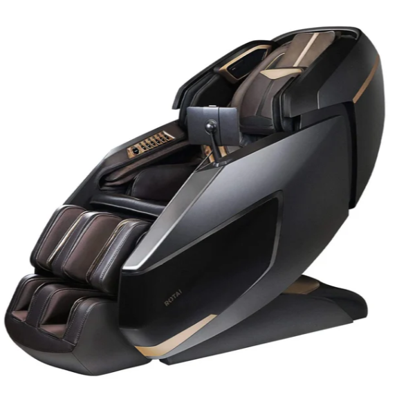 Rotai Lambo Luxury Massage Chair (Orange) Black
