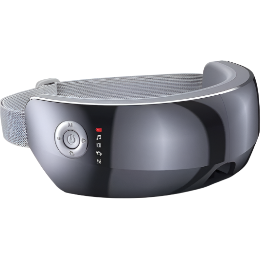 RENPHO True View Eye Massager for Migraines, 5 Modes Rechargeable Heated Temple Massager for Eye Relax, Improve Eye Circulation, Reduce Dry Eyes, Dark Circles, Delay Eye Aging