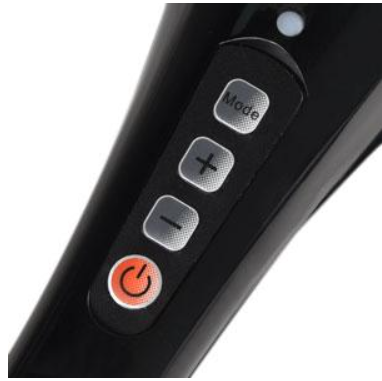 Renpho Rechargeable Hand Held Deep Tissue Massager for Muscles, Back, Foot, Neck, Shoulder Leg, Black