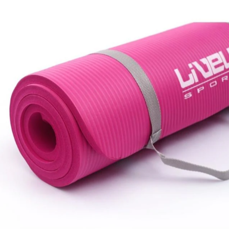 Liveup, Nbr Yoga Mat, 180 X 60 X 1.2 Cm, Ls3257, 3Colors