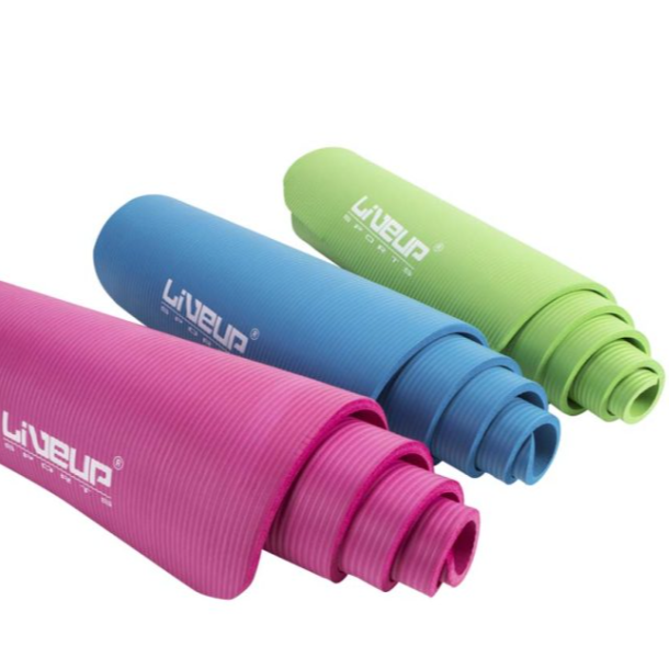Liveup, Nbr Yoga Mat, 180 X 60 X 1.2 Cm, Ls3257, 3Colors