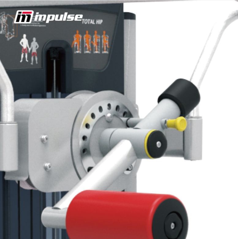 Impulse Fitness IT9509 Total Hip Machine – Hip Abduction & Adduction Trainer (200 lbs, Black)