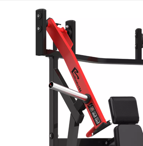York, Iso-Lateral Incline Chest Press, Hs 1008, Black/Red