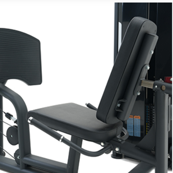 Insight Fitness Seated Leg Press Machine SA016 – Black | Lower Body Strength Training Machine