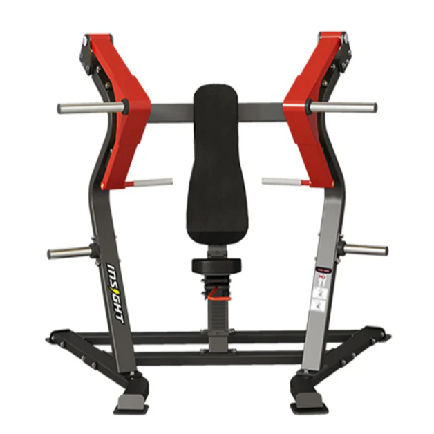 Insight Fitness Chest Press Machine DH001 – Black & Red | Upper Body Strength Training Equipment