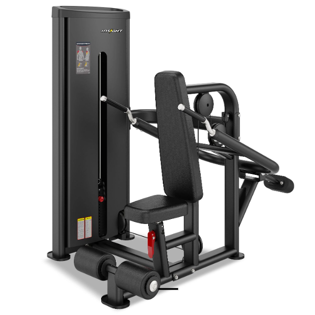 Insight Fitness Triceps Press Machine SA007D – Black | Arm Strength Training Equipment