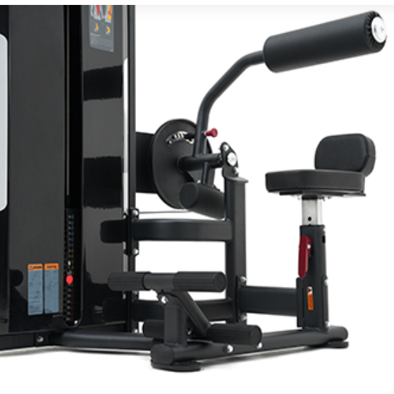 Insight Fitness Abdominal & Back Extension Machine SA009D – Black | Core Strength Equipment