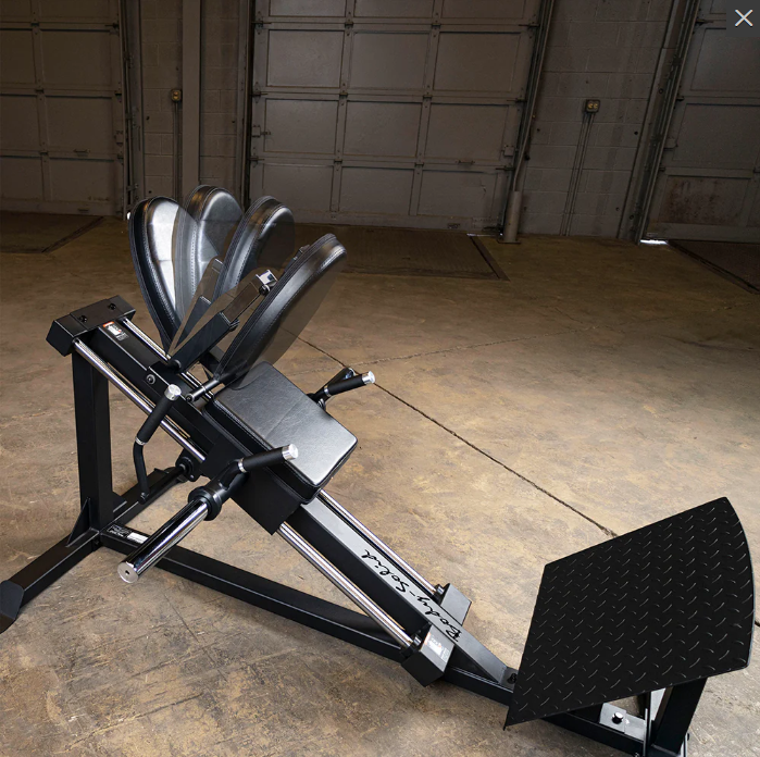 Body-Solid GCLP100 Compact Leg Press Machine | Home & Gym Lower Body Equipment