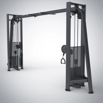 DHZ Fitness Adjustable Cable Crossover - E7016